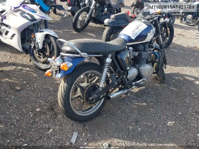 SMT900K15AT421789 2010 Triumph Motorcycle Bonneville