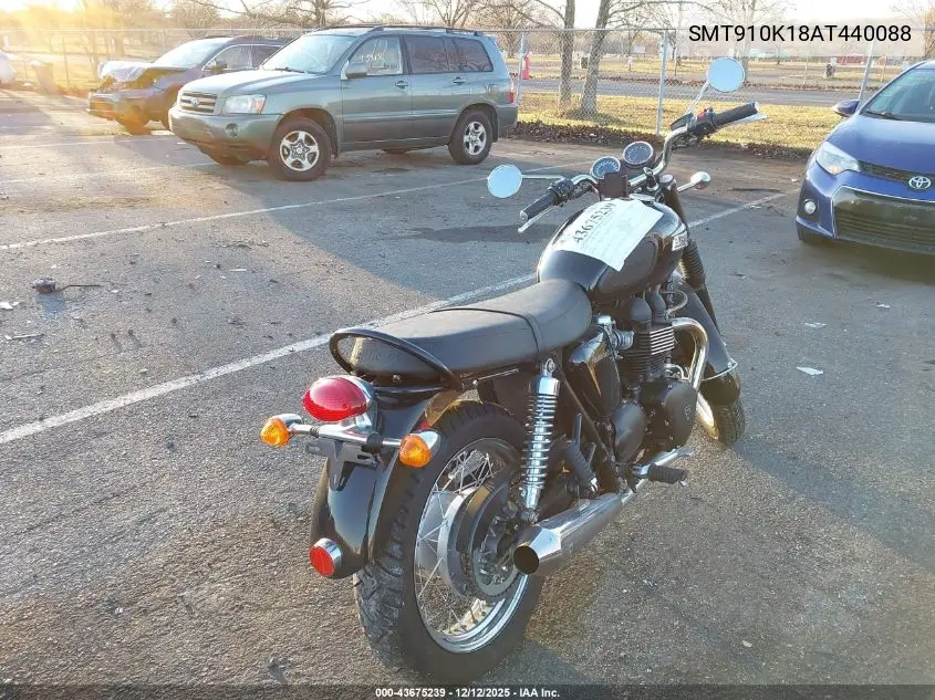 SMT910K18AT440088 2010 Triumph Motorcycle Bonneville T/100