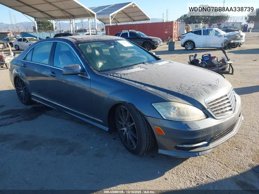WDDNG7BB8AA338739 2010 Mercedes-Benz S 550