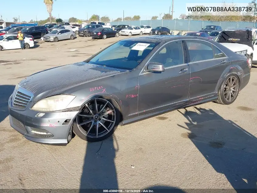 WDDNG7BB8AA338739 2010 Mercedes-Benz S 550