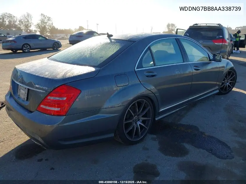 WDDNG7BB8AA338739 2010 Mercedes-Benz S 550