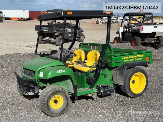 1M04X2SJHBM070442 2011 John Deere Gator 2011 John Deere Gator 4X2 Utility Vehicle