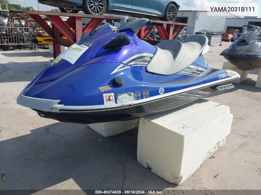 YAMA2031B111 2011 Yamaha Other