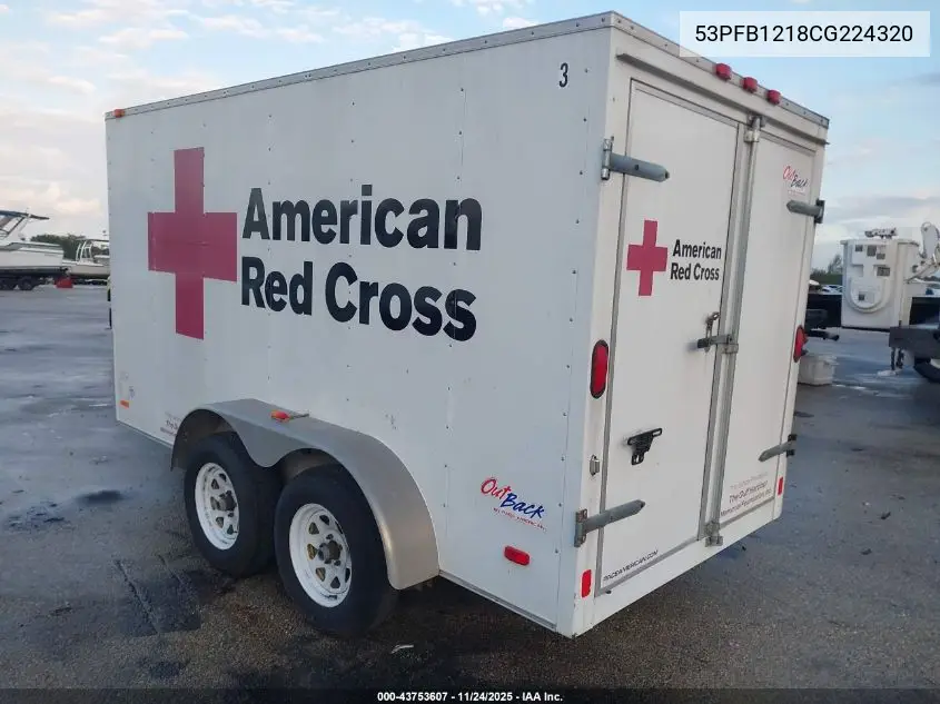 53PFB1218CG224320 2011 Pace Enclosedtrailer