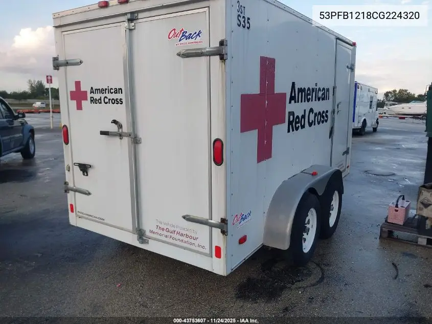 53PFB1218CG224320 2011 Pace Enclosedtrailer