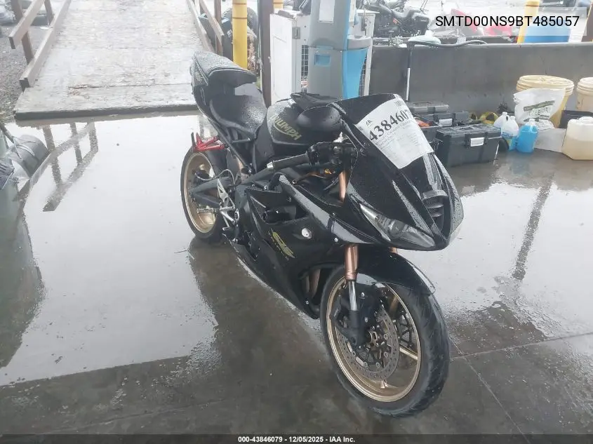 SMTD00NS9BT485057 2011 Triumph Motorcycle Daytona 675