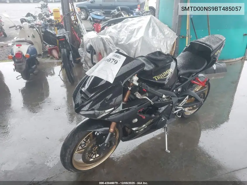 SMTD00NS9BT485057 2011 Triumph Motorcycle Daytona 675