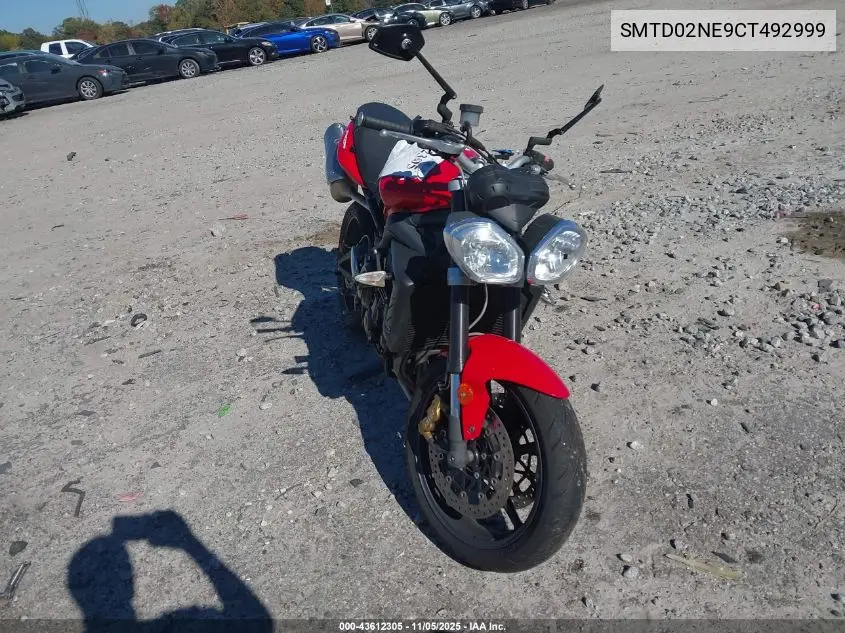 SMTD02NE9CT492999 2012 Triumph Motorcycle Street Triple R