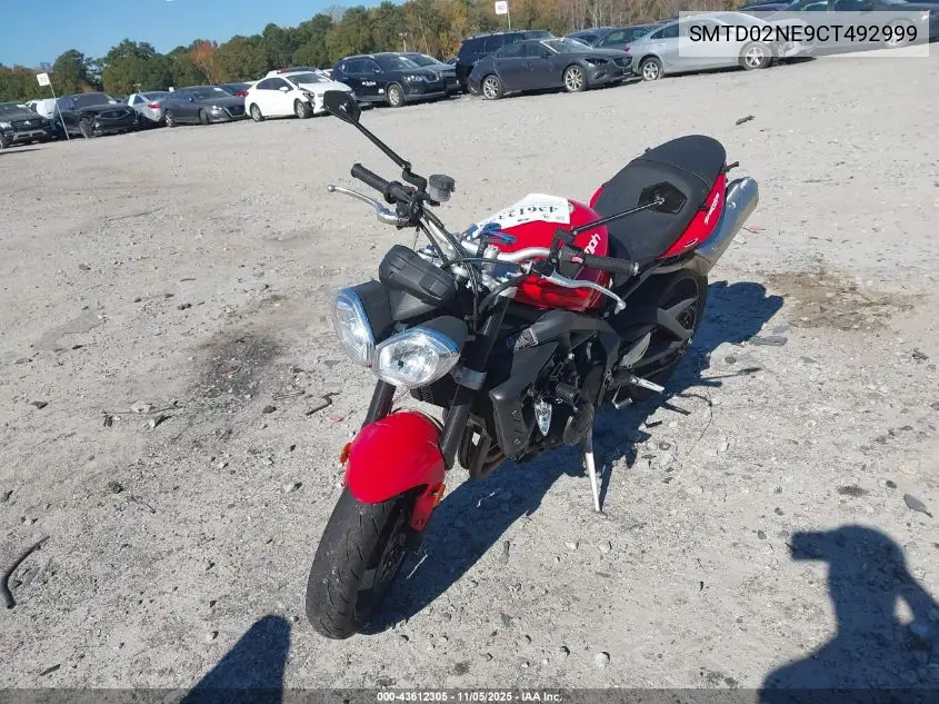 SMTD02NE9CT492999 2012 Triumph Motorcycle Street Triple R
