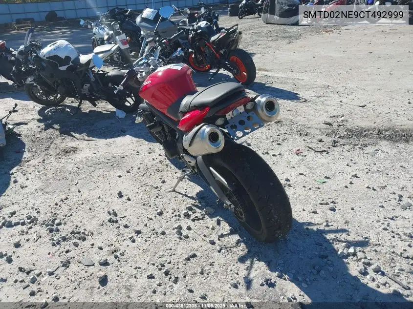 SMTD02NE9CT492999 2012 Triumph Motorcycle Street Triple R