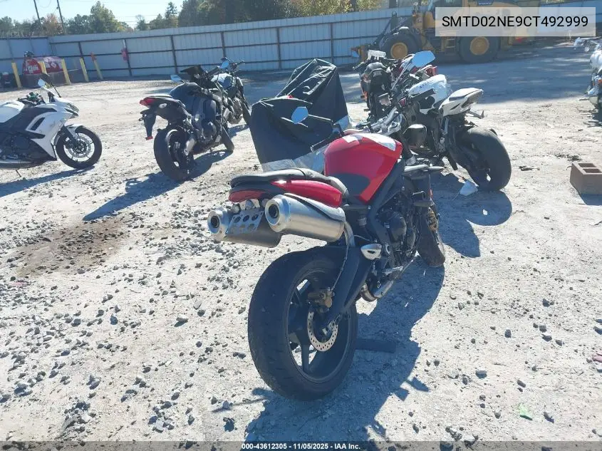 SMTD02NE9CT492999 2012 Triumph Motorcycle Street Triple R