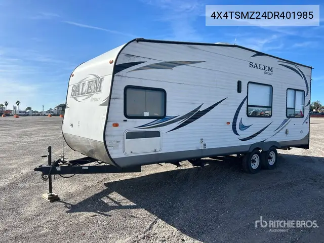 4X4TSMZ24DR401985 2013 Forest River Salem 2013 Forest River Salem 25 Ft T/A Travel Trailer