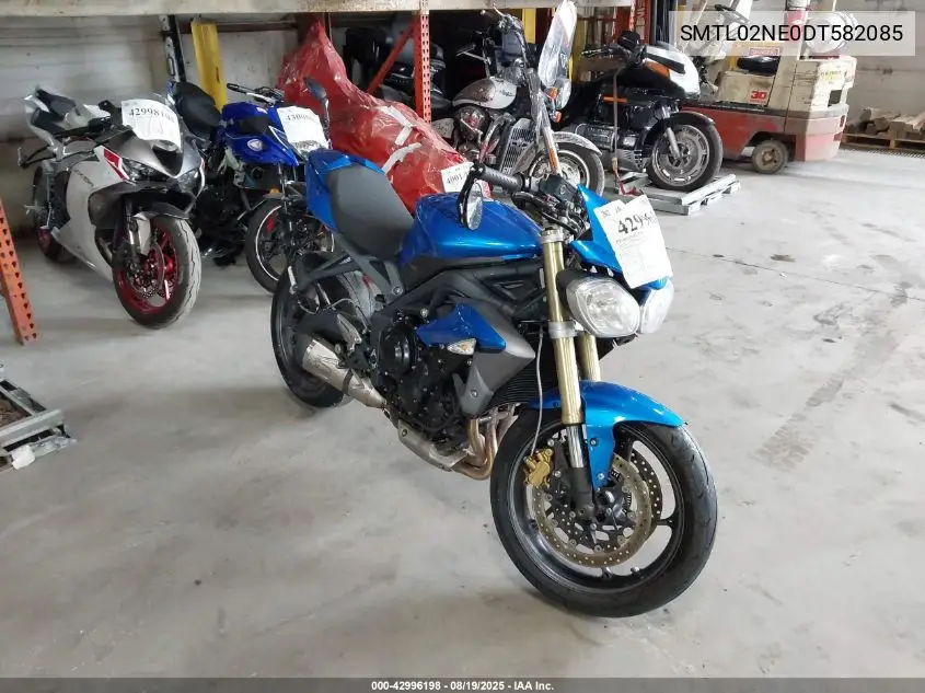SMTL02NE0DT582085 2013 Triumph Motorcycle Street Triple