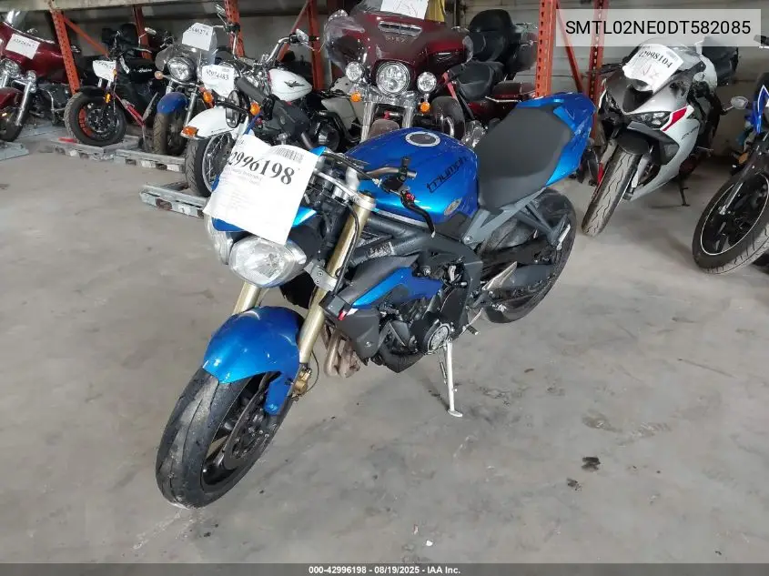SMTL02NE0DT582085 2013 Triumph Motorcycle Street Triple