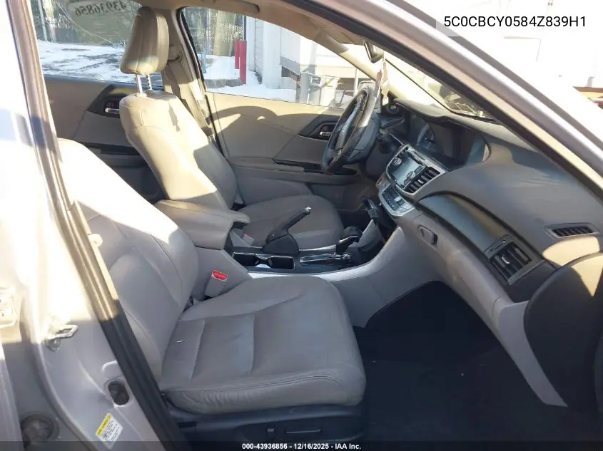 5C0CBCY0584Z839H1 2013 Hond Accord Sedan Ex-L W/Continuously Variabl