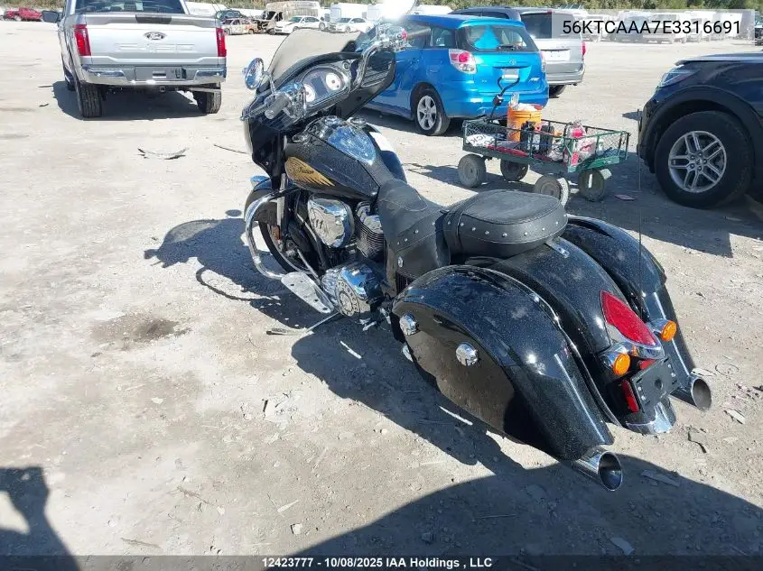 56KTCAAA7E3316691 2014 Indian Motorcycle Co. Chieftain