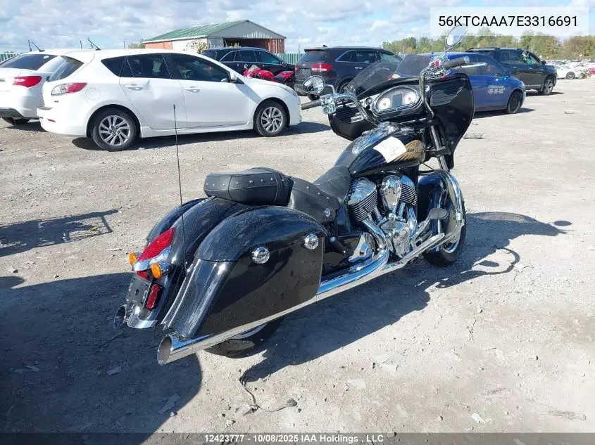 56KTCAAA7E3316691 2014 Indian Motorcycle Co. Chieftain