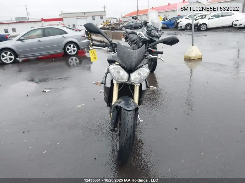 SMTL02NE6ET632022 2014 Triumph Motorcycle Street Triple