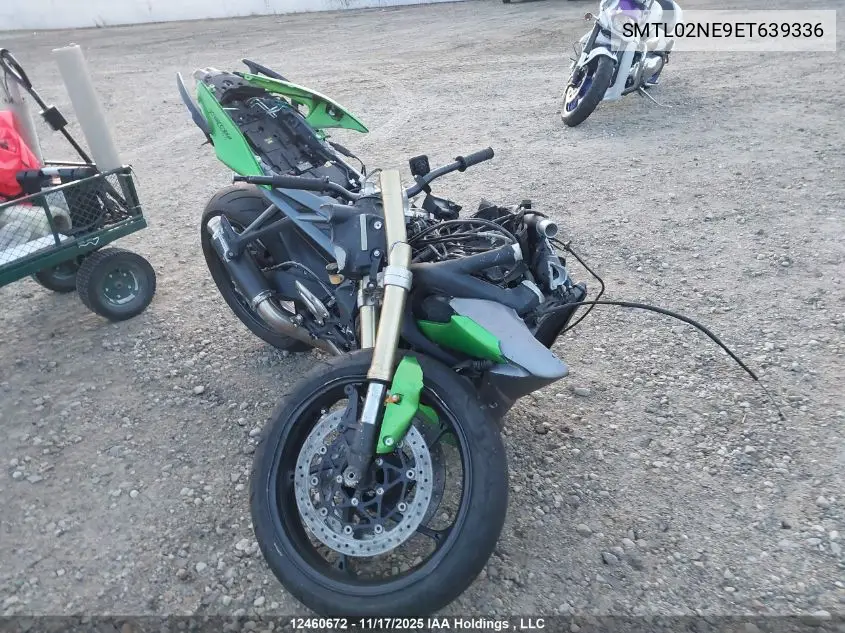 SMTL02NE9ET639336 2014 Triumph Motorcycle Street Triple