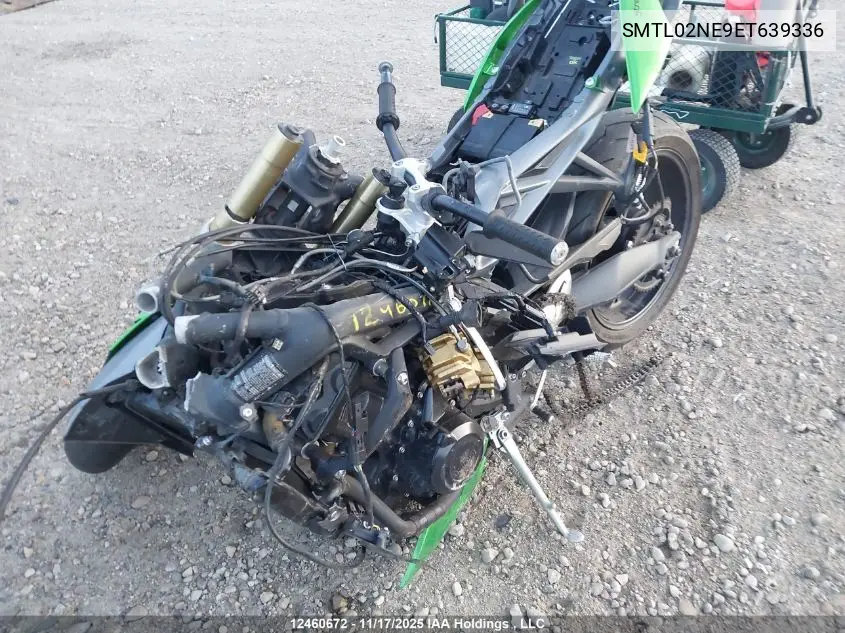 SMTL02NE9ET639336 2014 Triumph Motorcycle Street Triple