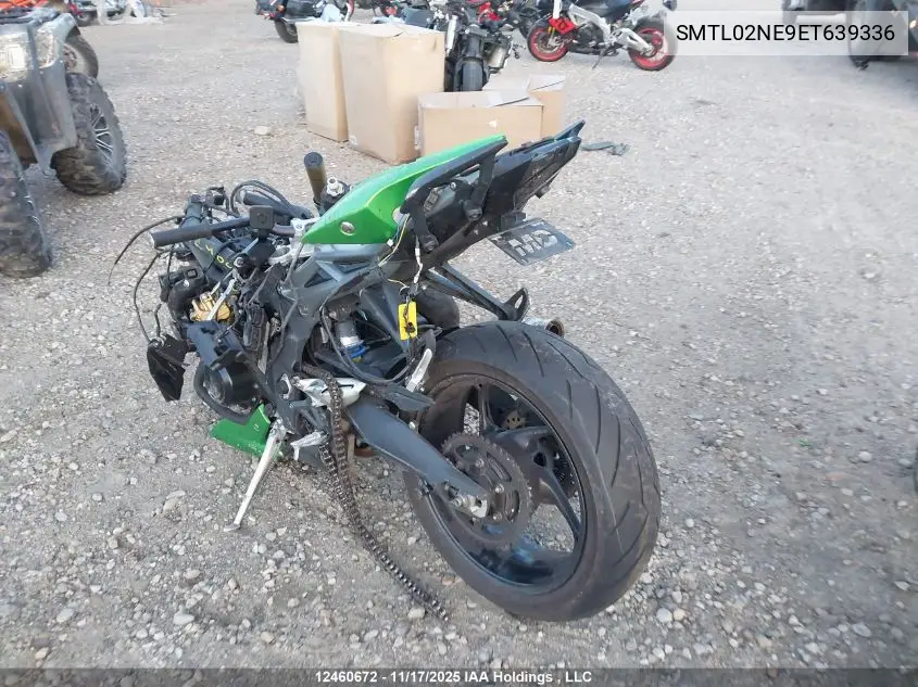 SMTL02NE9ET639336 2014 Triumph Motorcycle Street Triple