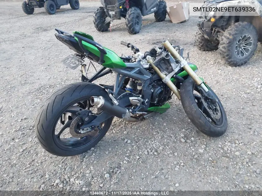 SMTL02NE9ET639336 2014 Triumph Motorcycle Street Triple