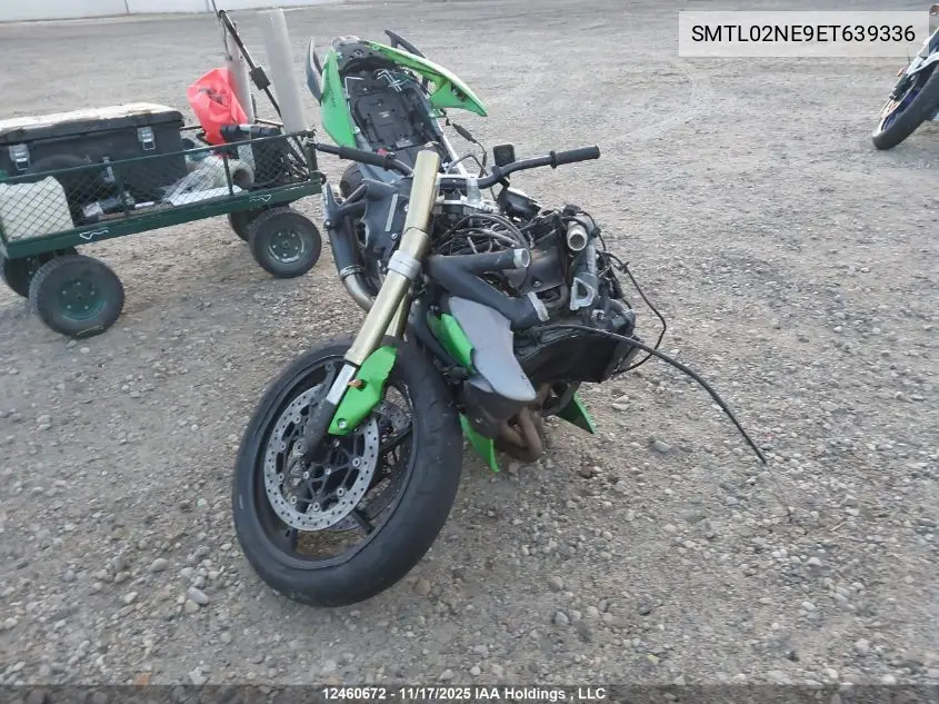 SMTL02NE9ET639336 2014 Triumph Motorcycle Street Triple