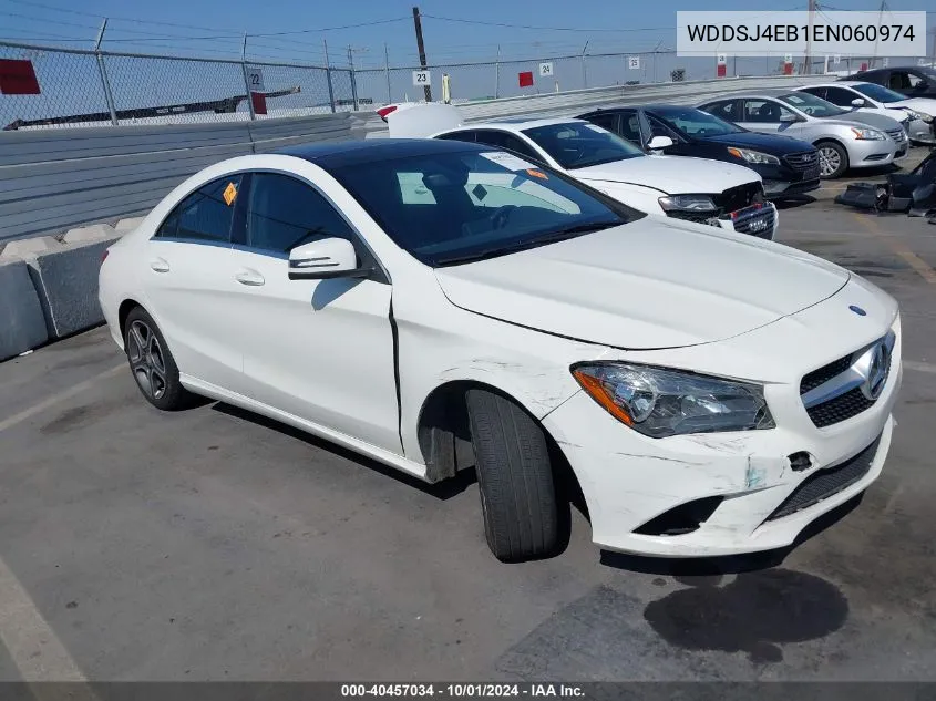 WDDSJ4EB1EN060974 2014 Benz Cla-Class Cla250 Fwd