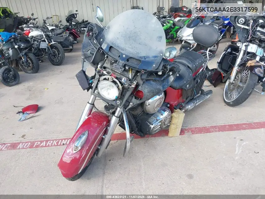 56KTCAAA2E3317599 2014 Indian Motorcycle Co. Chieftain