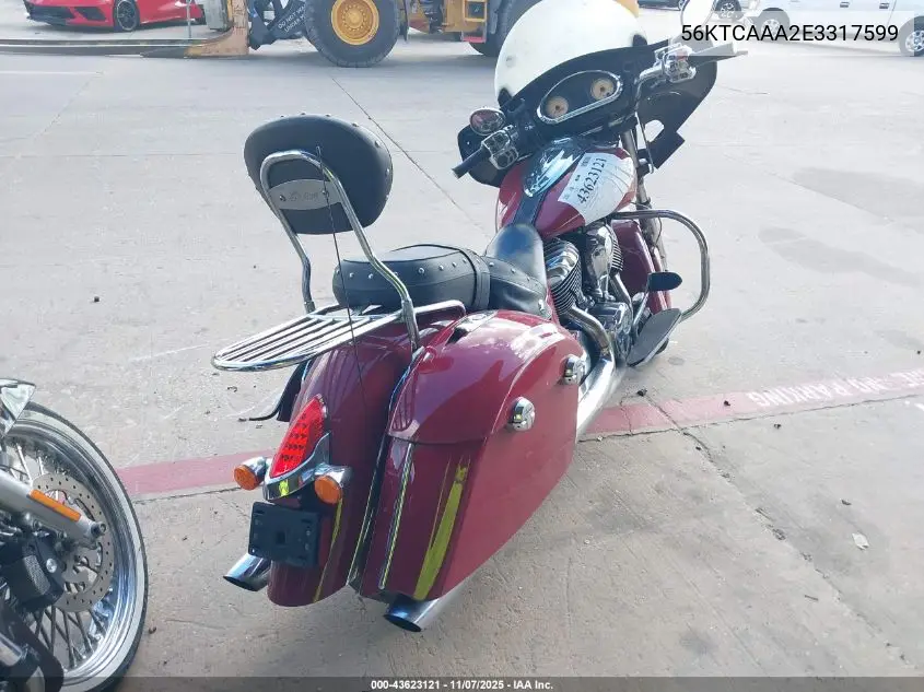56KTCAAA2E3317599 2014 Indian Motorcycle Co. Chieftain