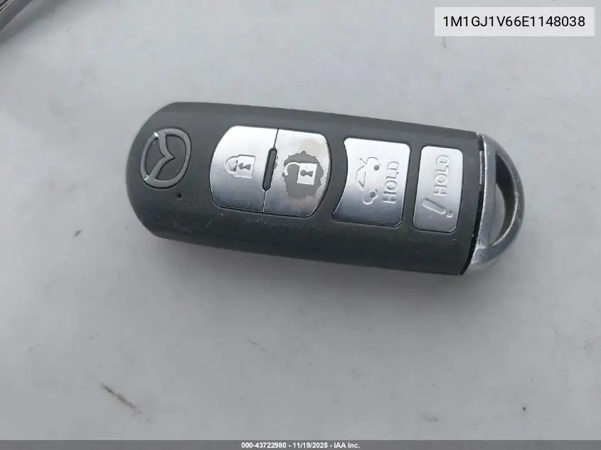 1M1GJ1V66E1148038 2014 Mazd 6 I Touring Automati