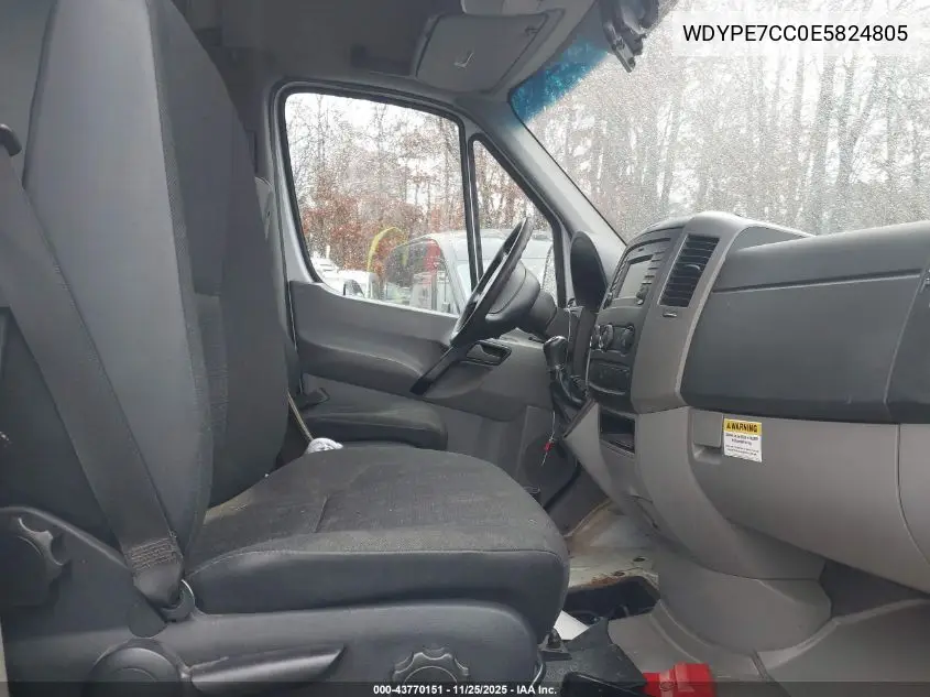 WDYPE7CC0E5824805 2014 Freightliner Sprinter 2500 Normal Roof