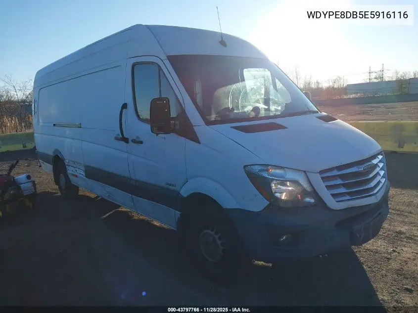 WDYPE8DB5E5916116 2014 Freightliner Sprinter 2500 High Roof