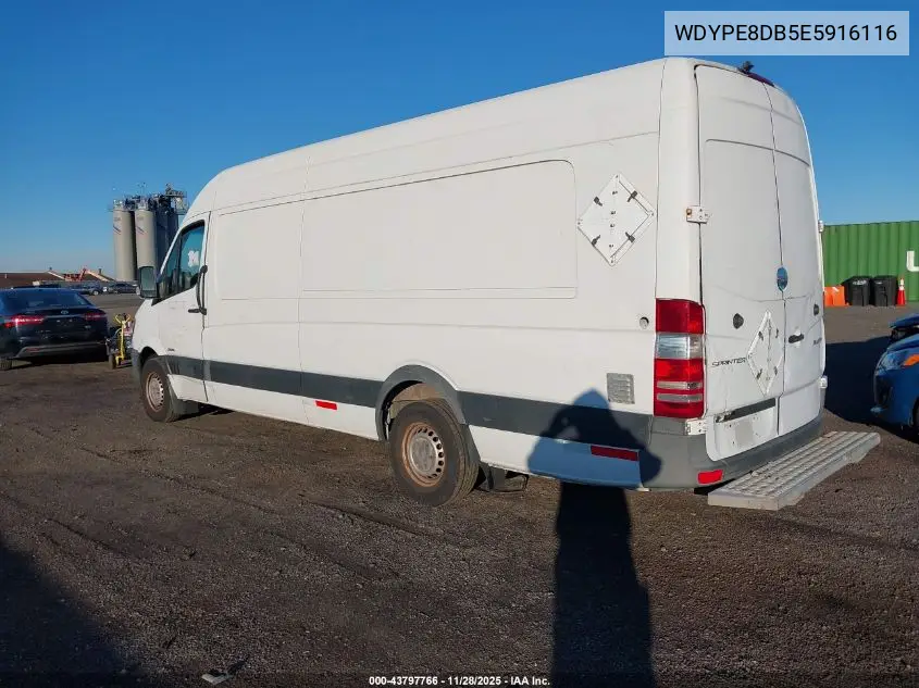 WDYPE8DB5E5916116 2014 Freightliner Sprinter 2500 High Roof