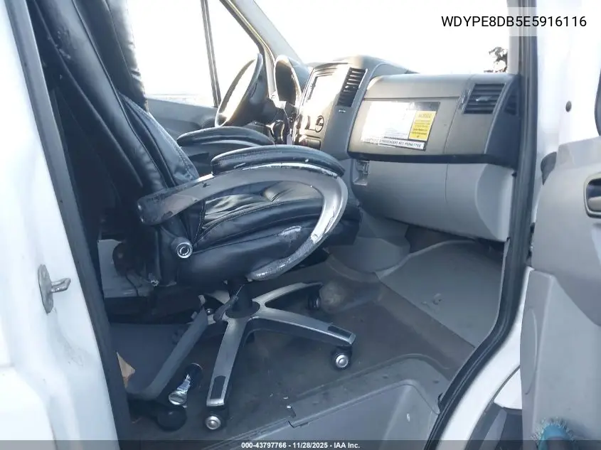 WDYPE8DB5E5916116 2014 Freightliner Sprinter 2500 High Roof