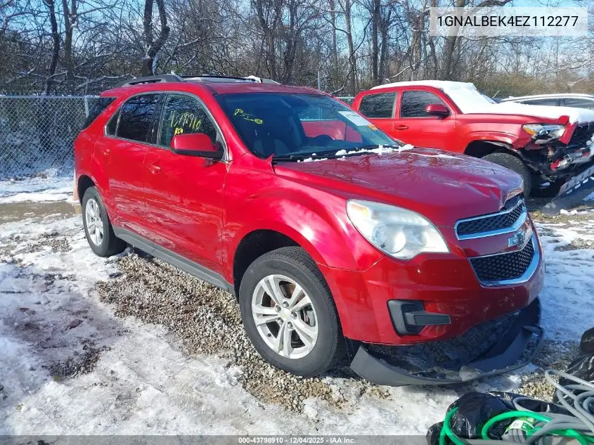 1GNALBEK4EZ112277 2014 Chevrolet Equinox 1Lt