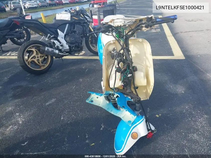 L9NTELKF5E1000421 2014 Zhejiang Scooter