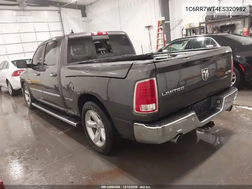 1C6RR7WT4ES320982 2014 Ram 1500 Longhorn Limited