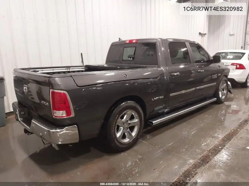 1C6RR7WT4ES320982 2014 Ram 1500 Longhorn Limited