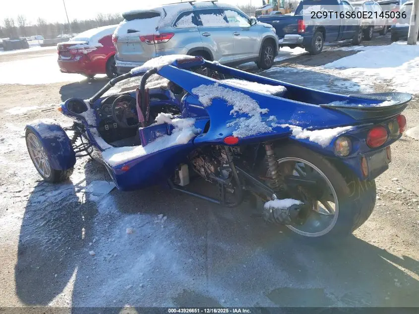 2C9T16S60E2145036 2014 Campagna T-Rex