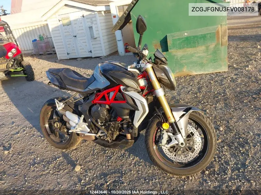 ZCGJFGNU3FV008178 2015 M. V. Agusta Brutale 800 Rr