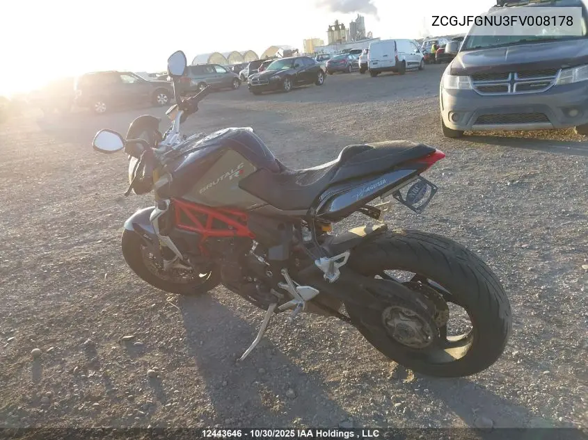 ZCGJFGNU3FV008178 2015 M. V. Agusta Brutale 800 Rr