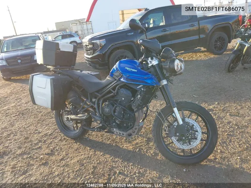 SMTE02BF1FT686075 2015 Triumph Motorcycle Tiger 800 Xrx