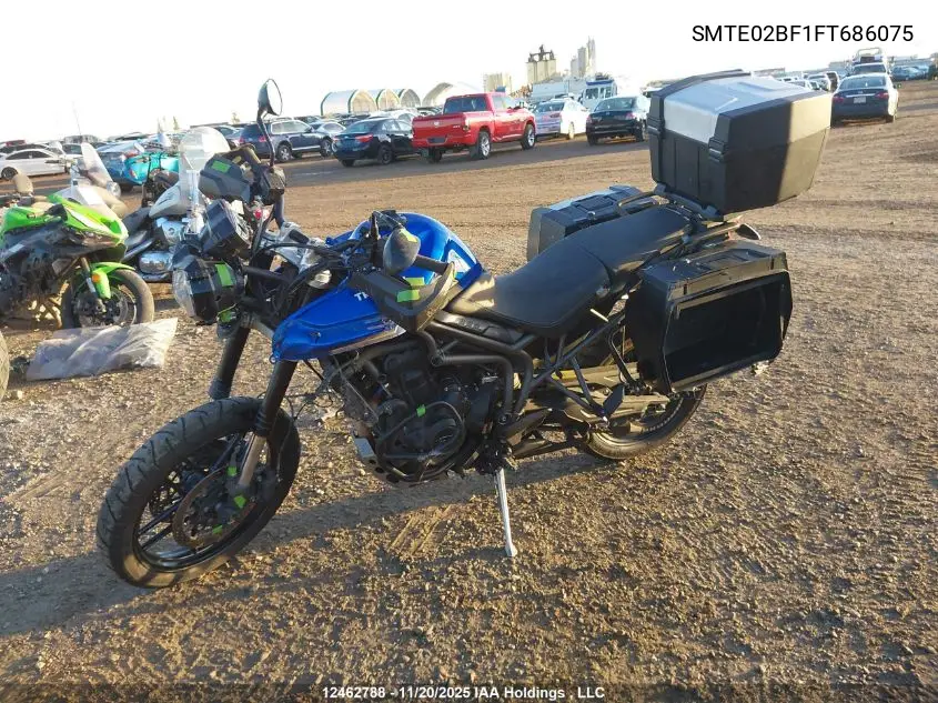 SMTE02BF1FT686075 2015 Triumph Motorcycle Tiger 800 Xrx