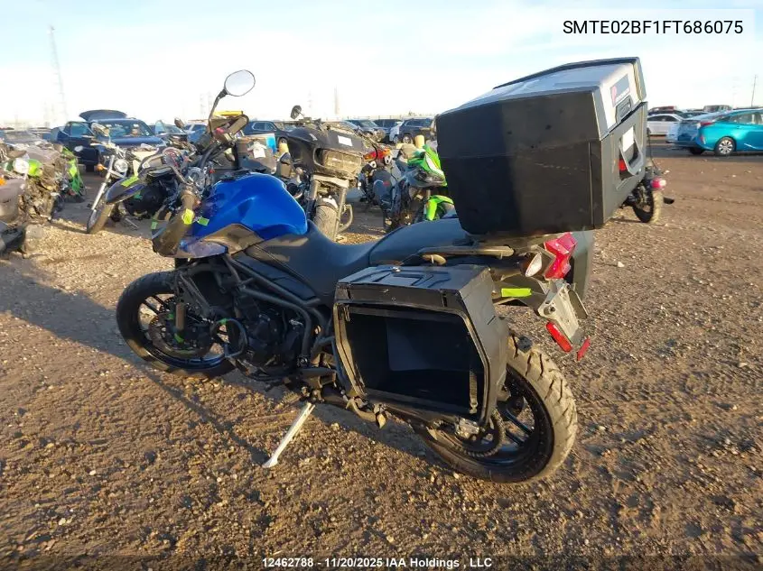 SMTE02BF1FT686075 2015 Triumph Motorcycle Tiger 800 Xrx