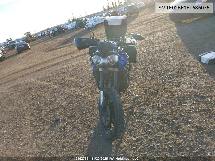 SMTE02BF1FT686075 2015 Triumph Motorcycle Tiger 800 Xrx