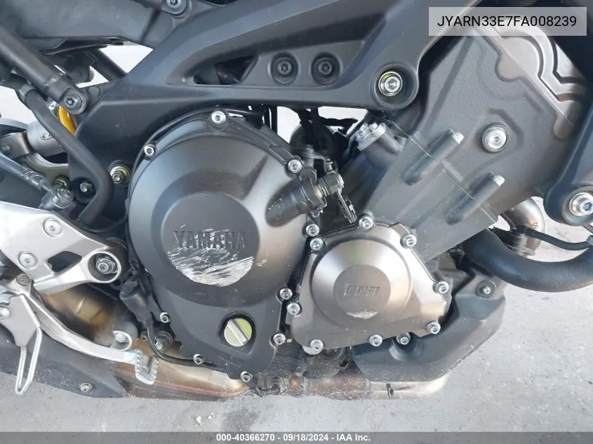 JYARN33E7FA008239 2015 Yamaha Fz09