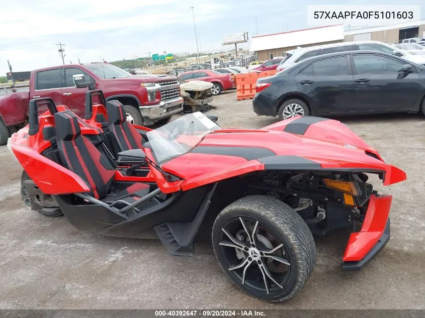 57XAAPFA0F5101603 2015 Polaris Slingshot Sl