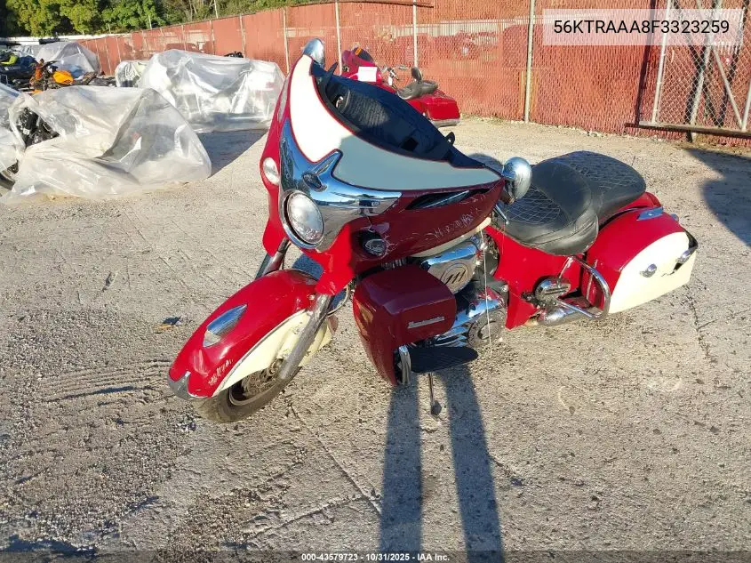 56KTRAAA8F3323259 2015 Indian Motorcycle Co. Roadmaster
