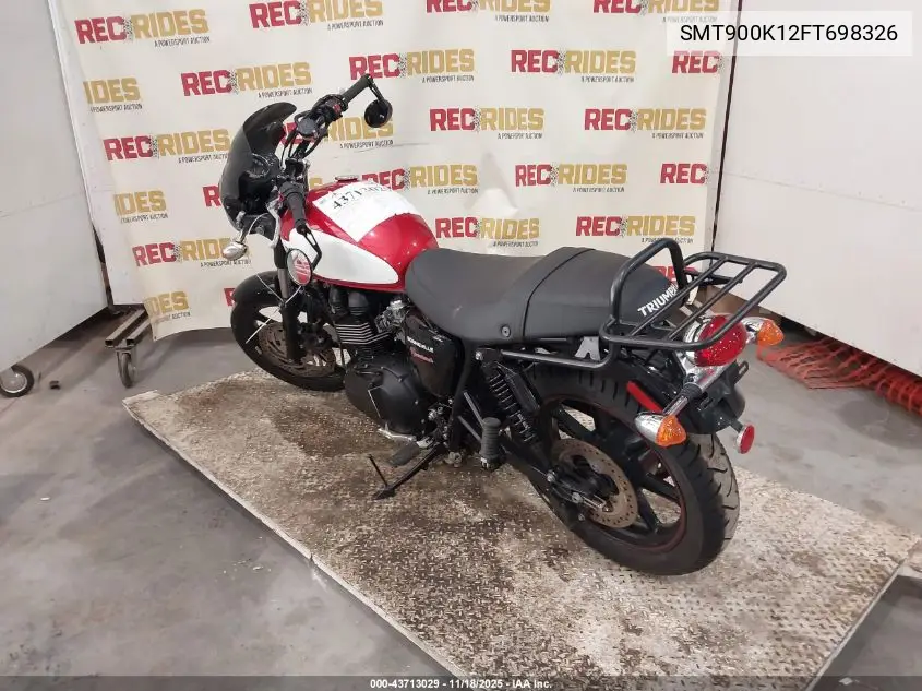 SMT900K12FT698326 2015 Triumph Motorcycle Bonneville